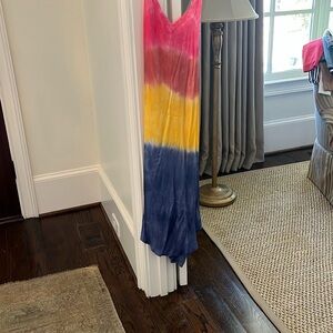 Pink and Yellow One Piece Vibrant Color Block Design